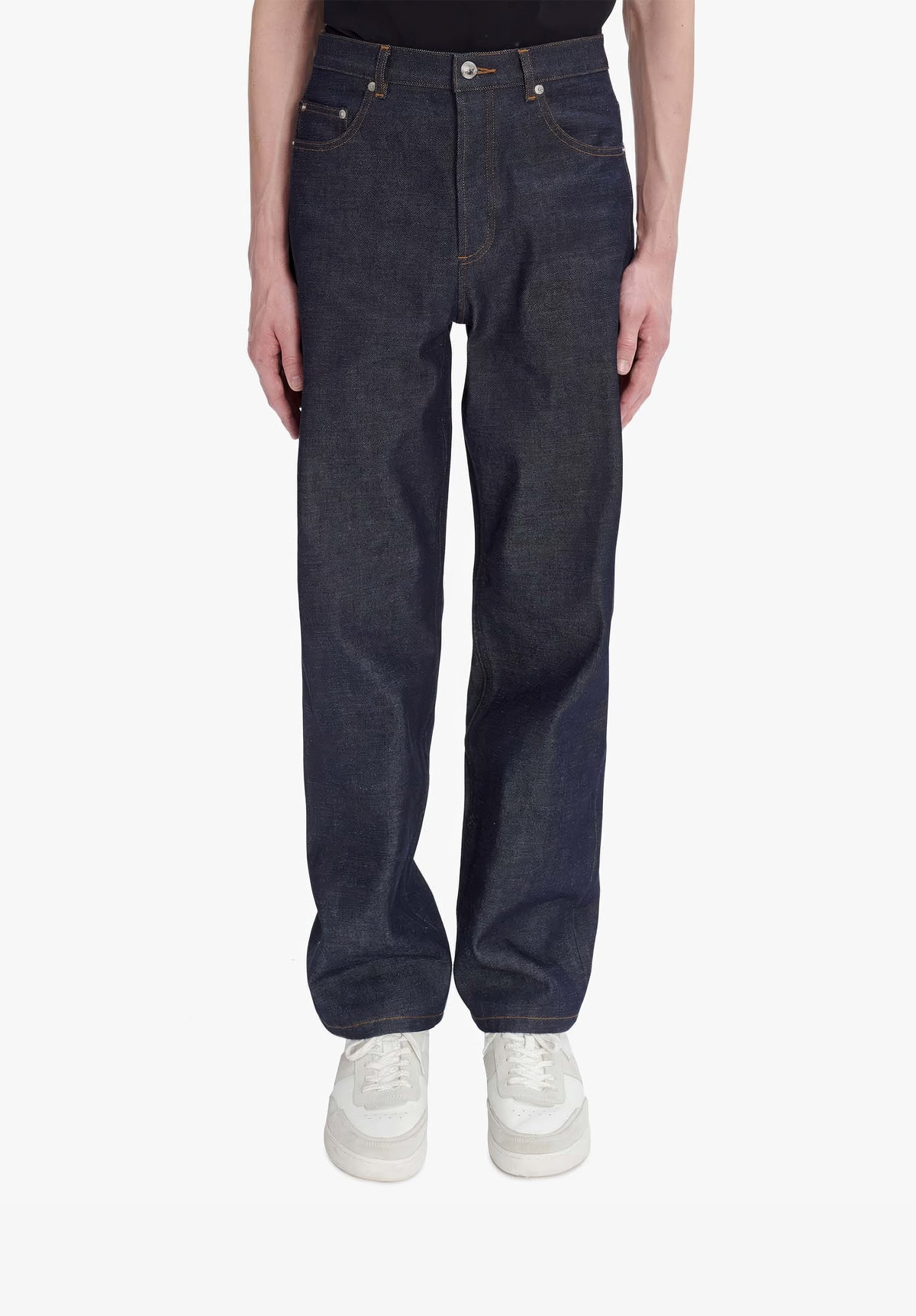 A.P.C. Fairfax Jeans Indigo detalje
