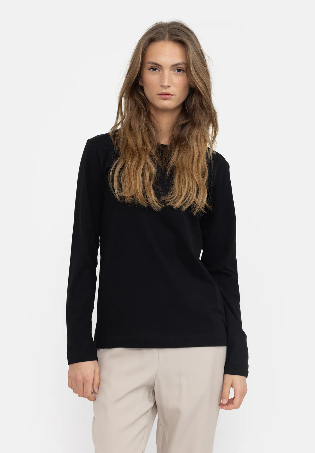 Maja LS T-shirt, Black