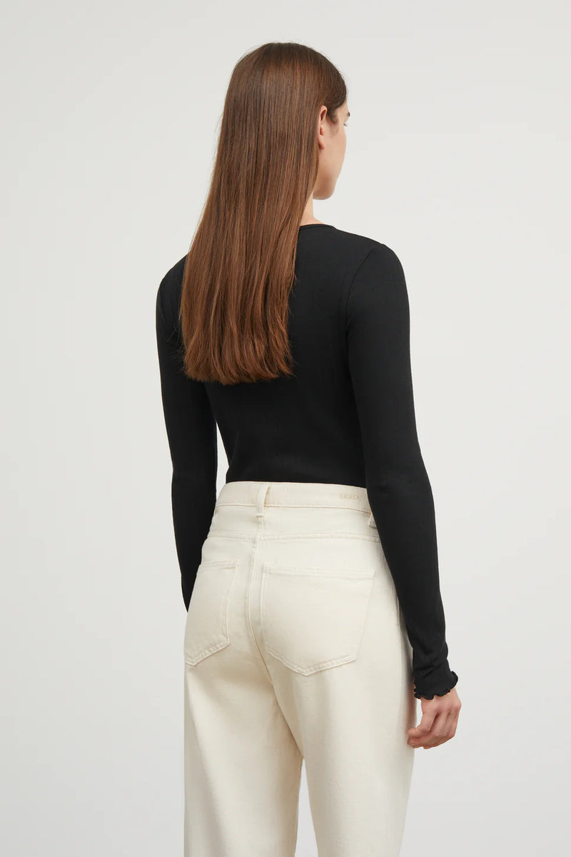 Edie Blouse, Black