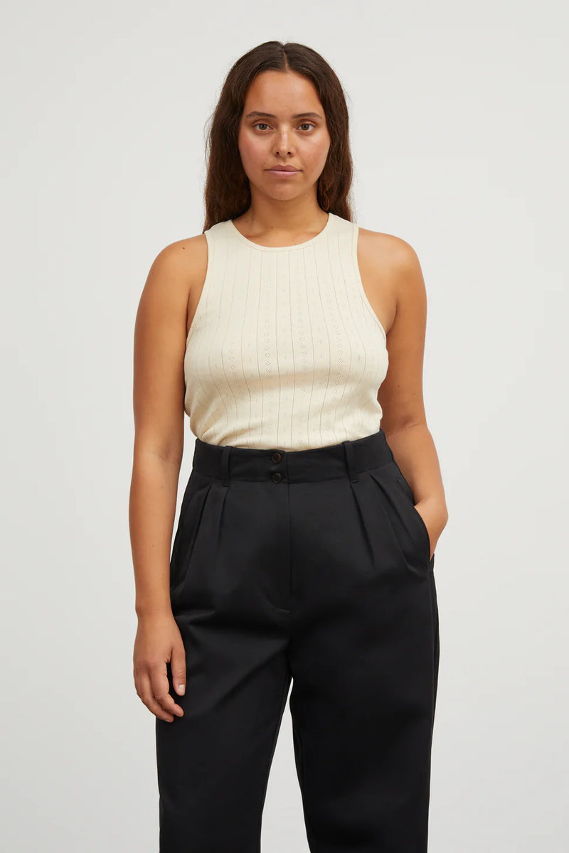 Edie Tank Top, Light Beige
