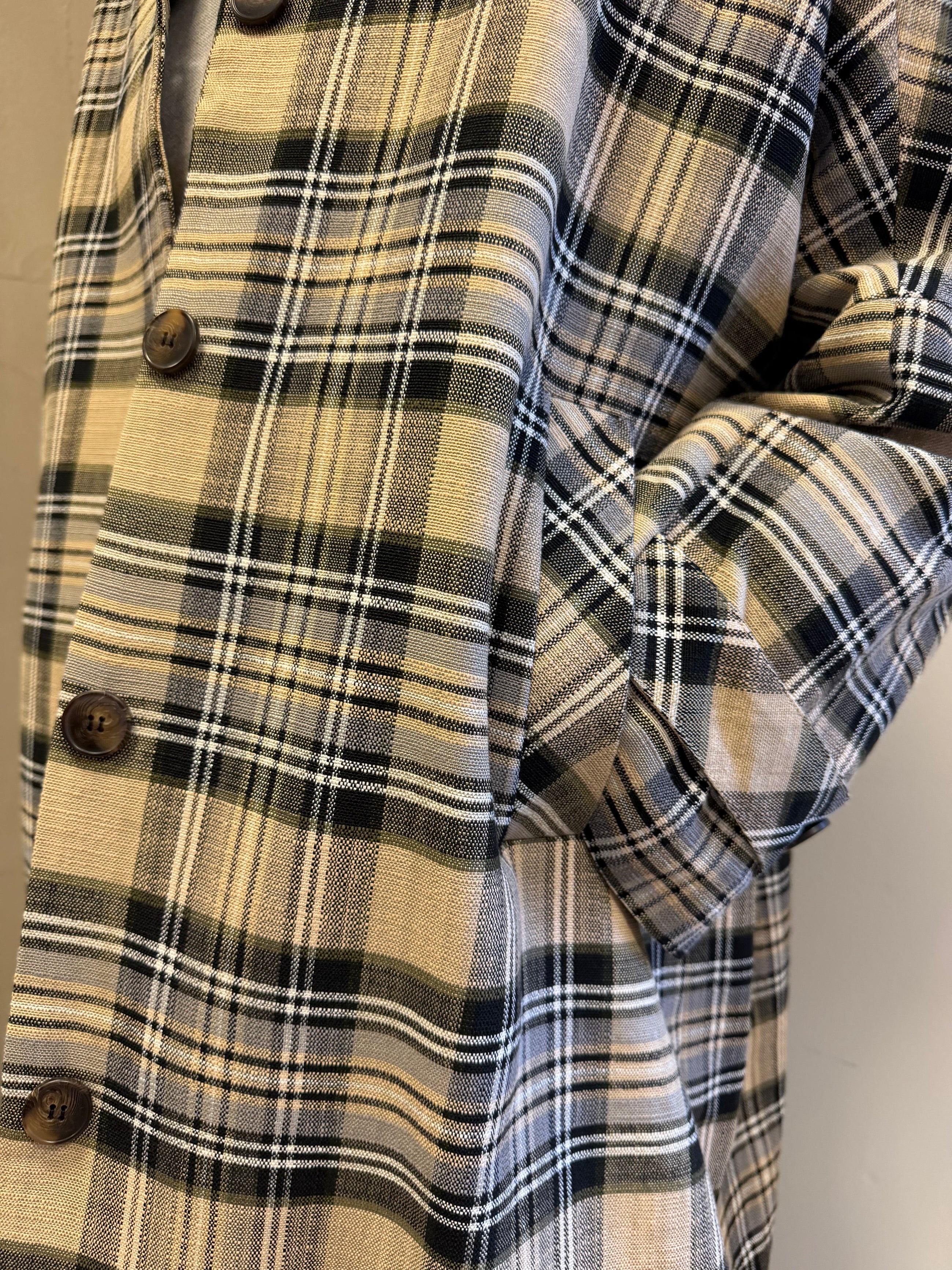 Summer Long Jacket, Big Check