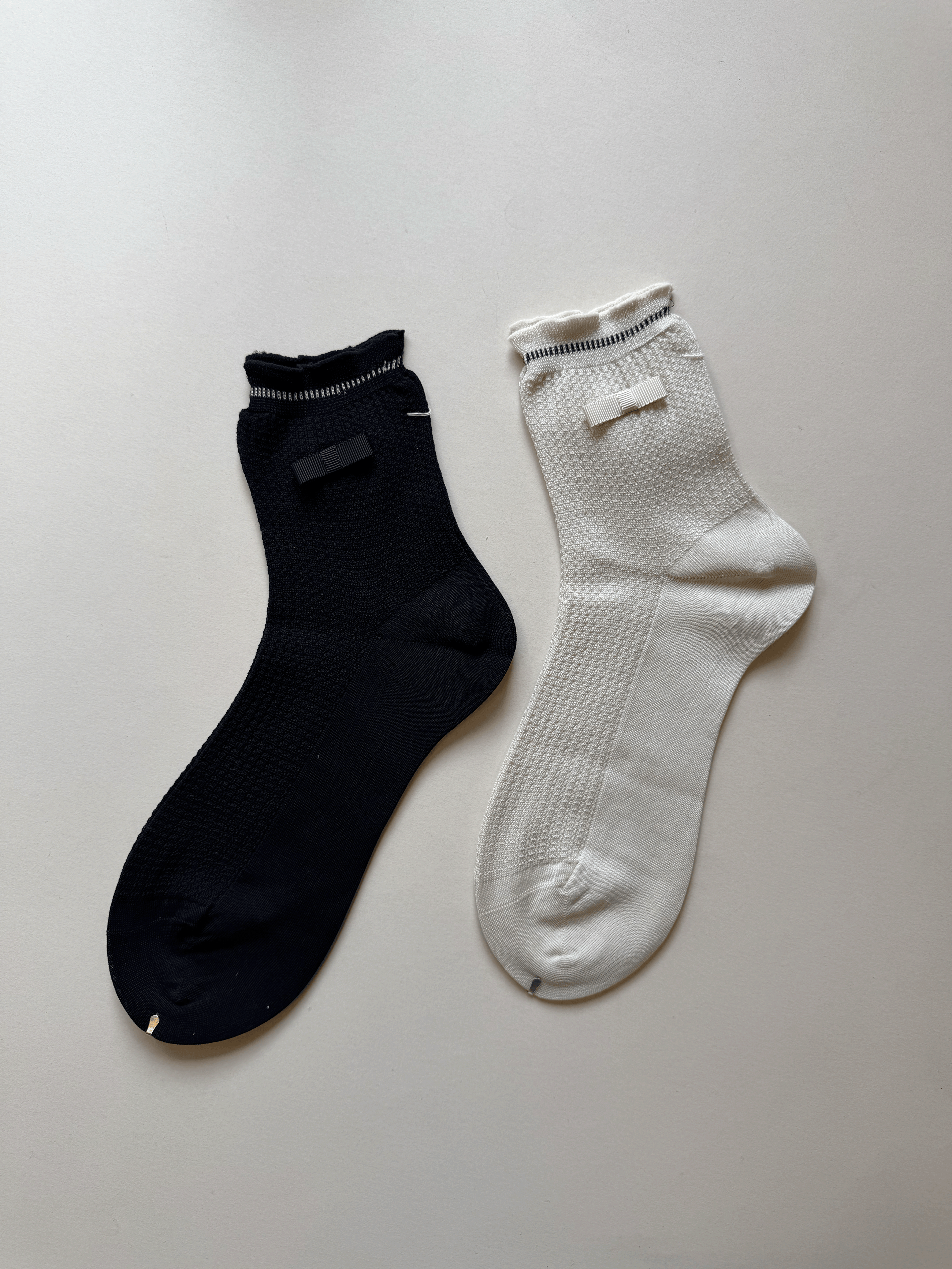 Anp 109A, Waffle w.ribbon, Black