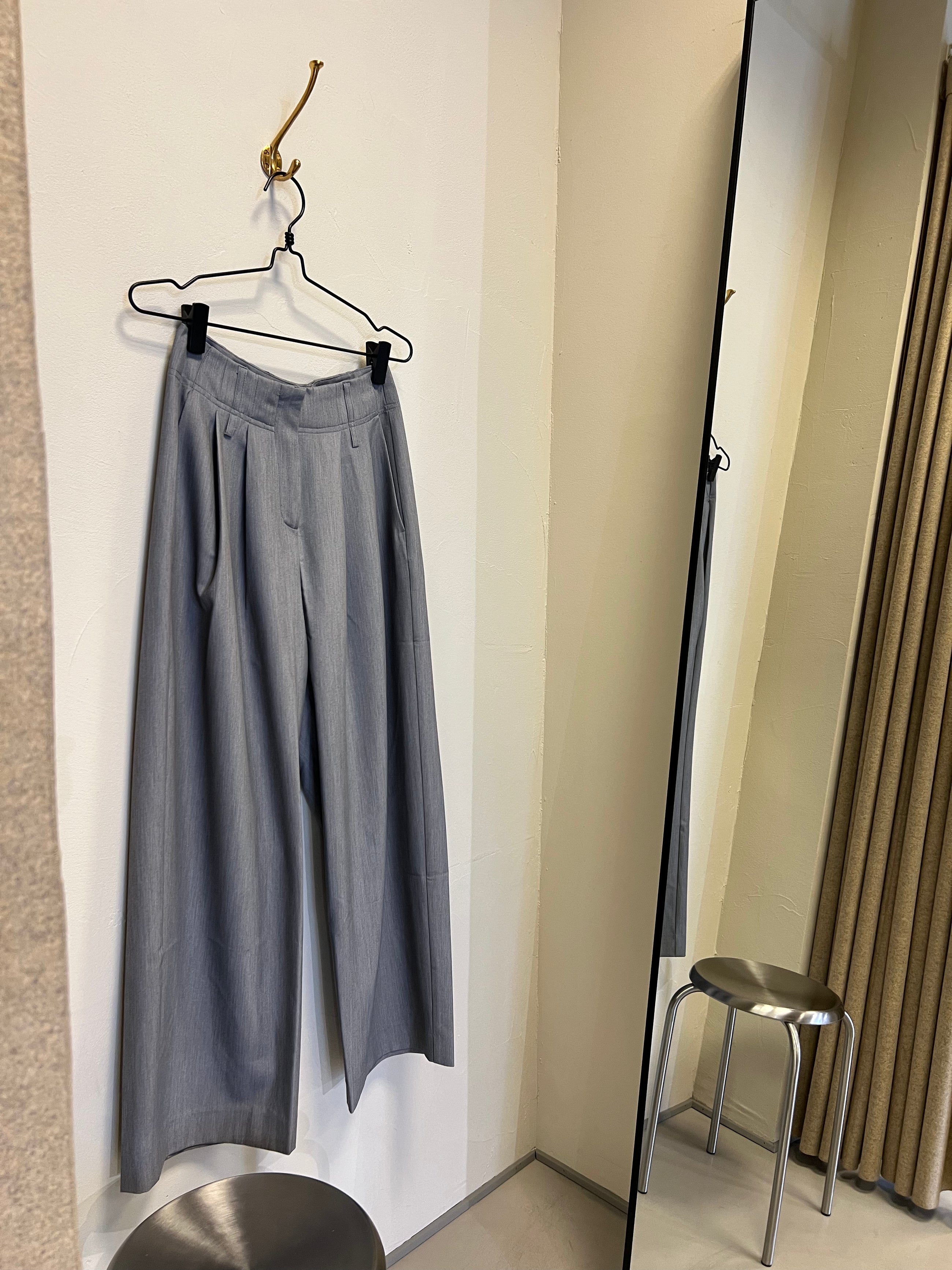 LouLou Pants, Light Grey