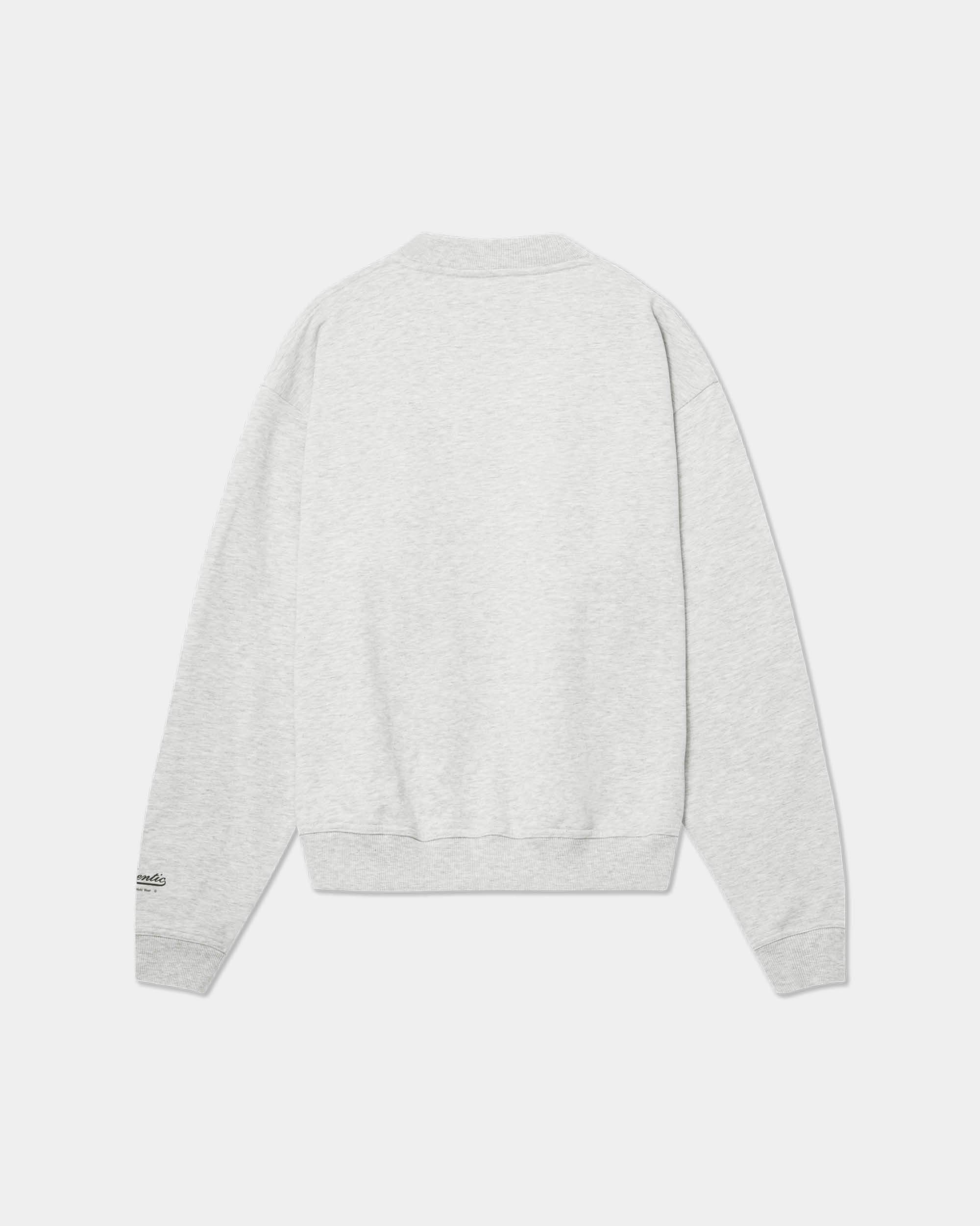 Oversized Crewneck All Field Apparel, Cloudy Grey