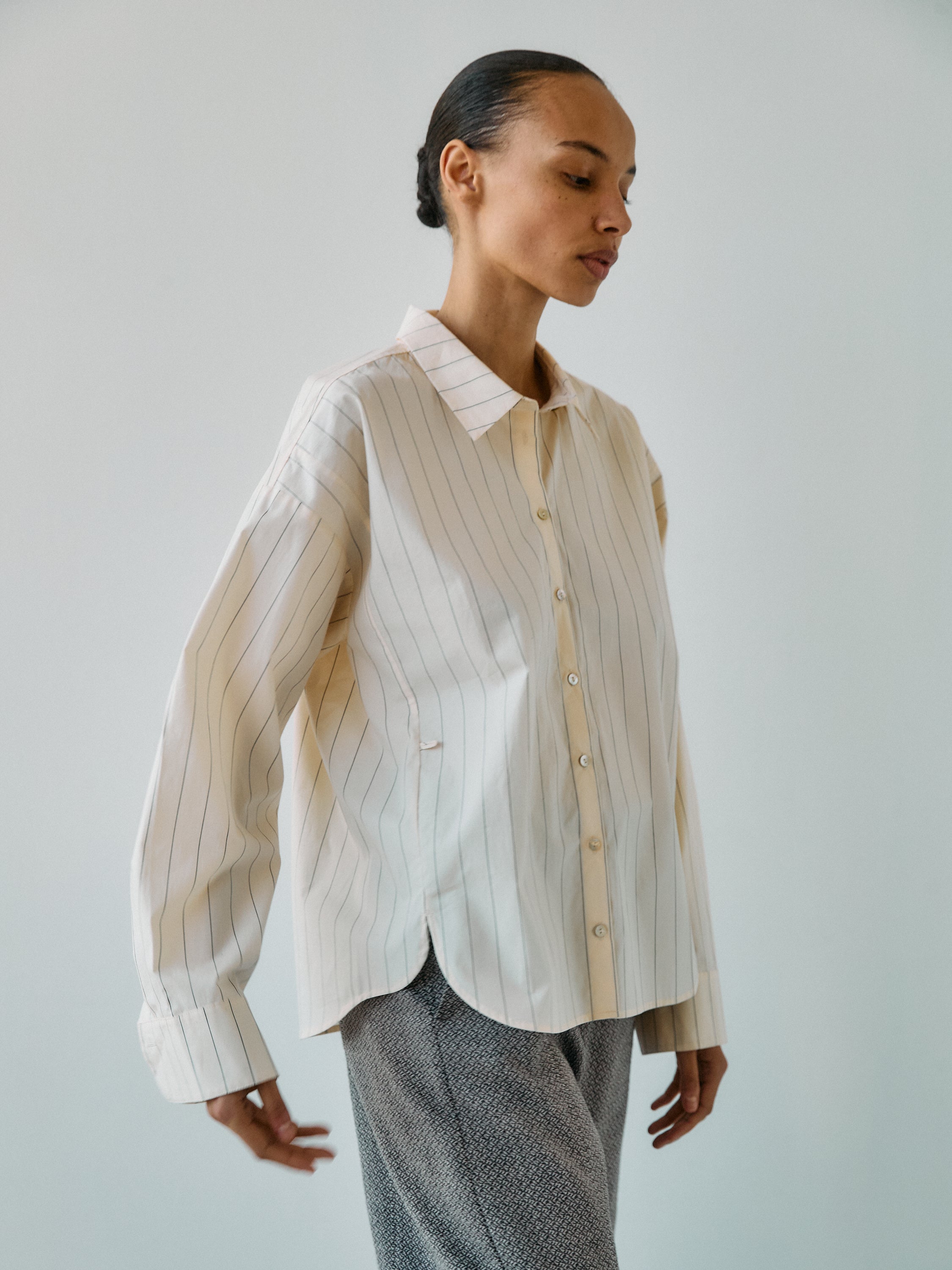 Beatrice Pinstripe Shirt,