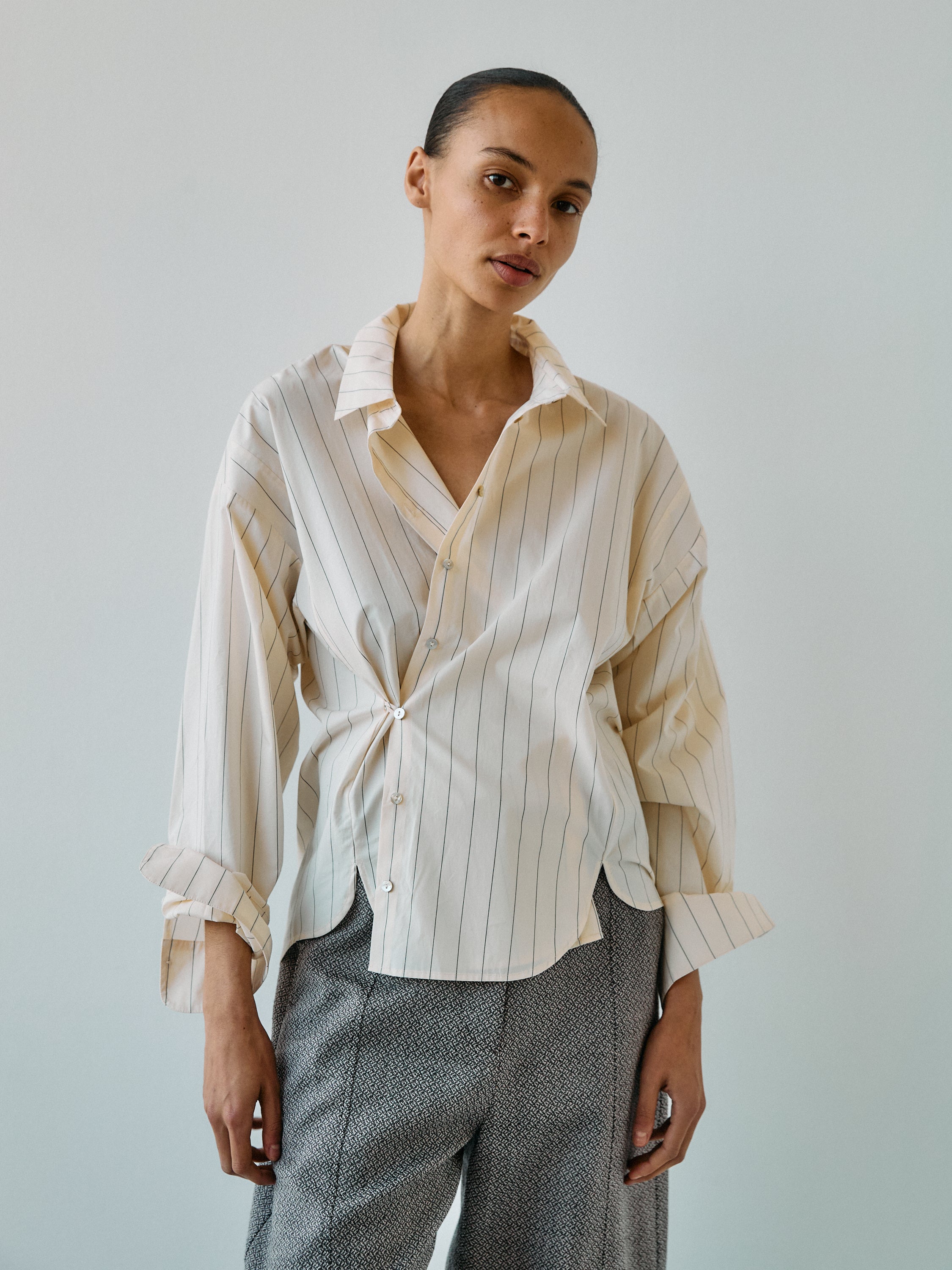 Beatrice Pinstripe Shirt,