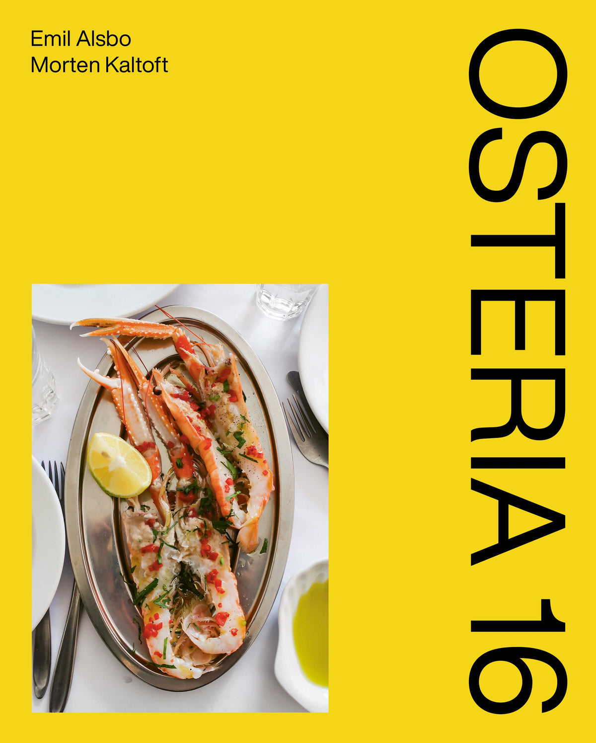 Osteria 16 No. 1 kogebog forside