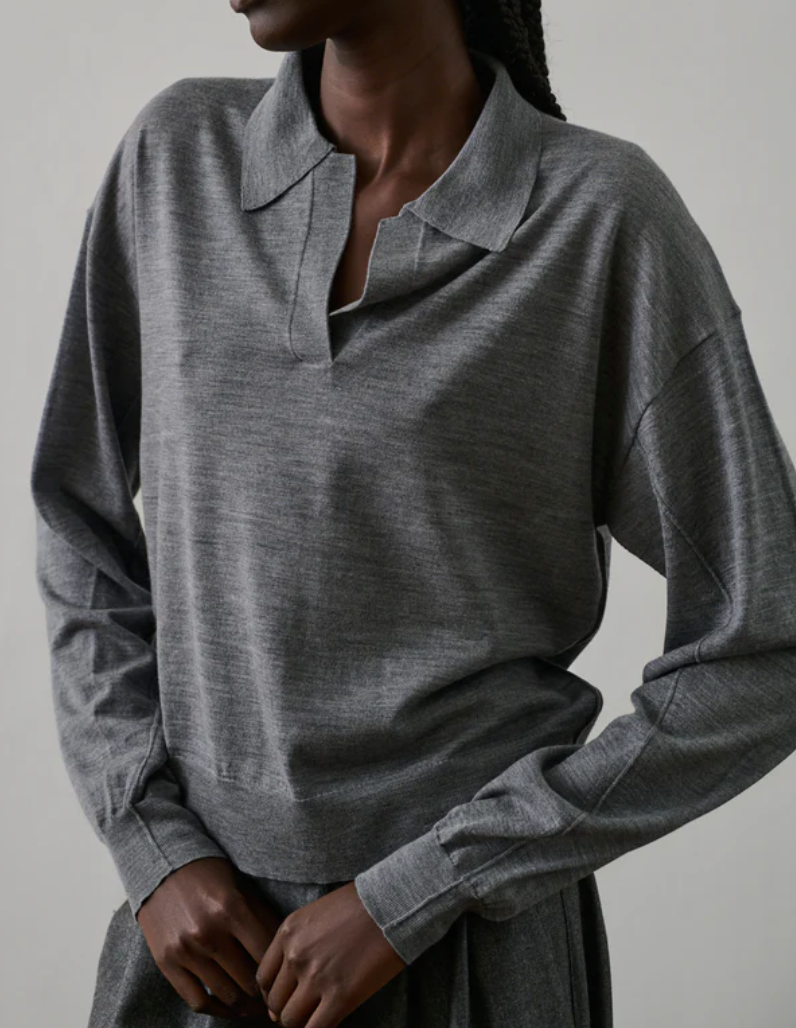 Fleming Pullover, Heather Grey