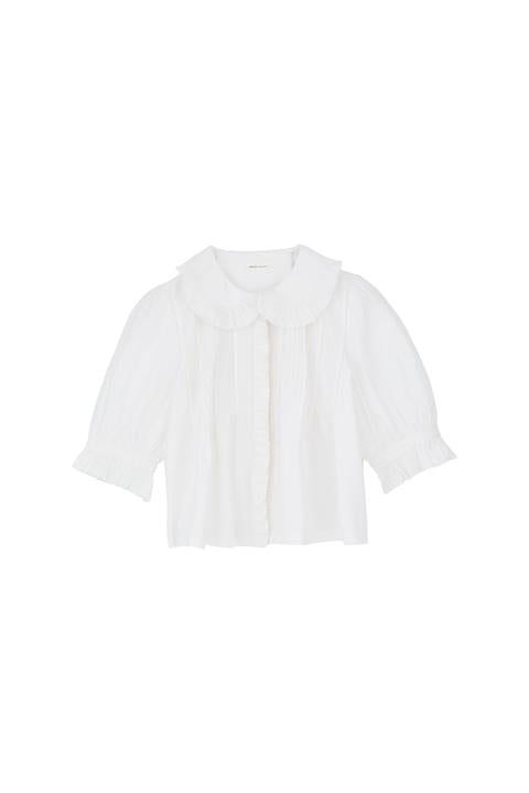 Viola blouse, Optic White