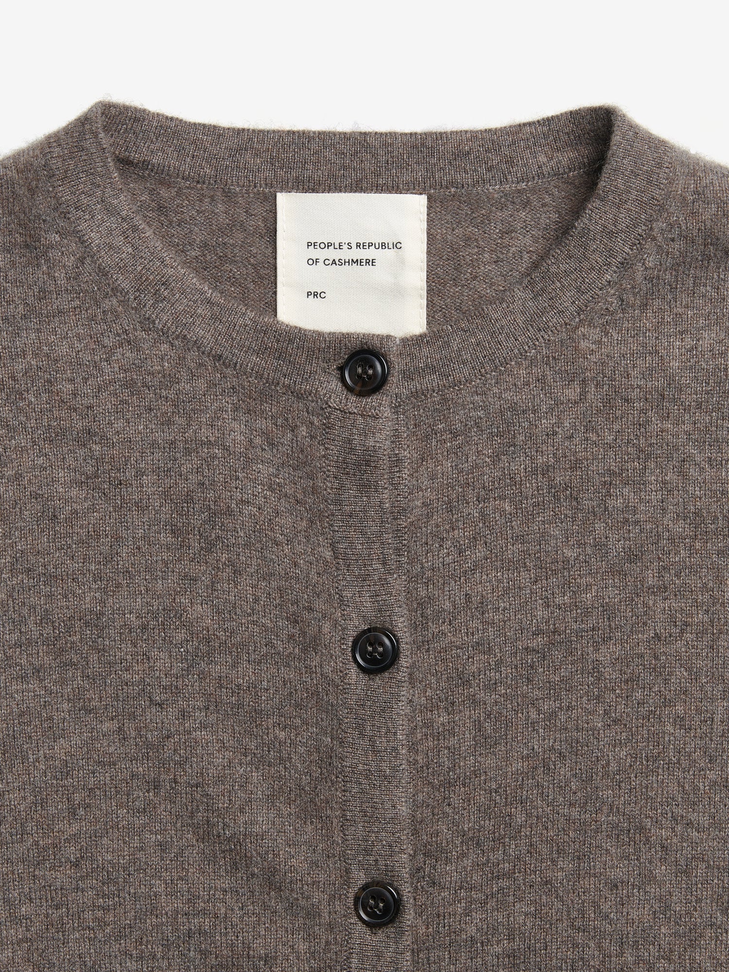 Women's O-Cardigan, Truffle