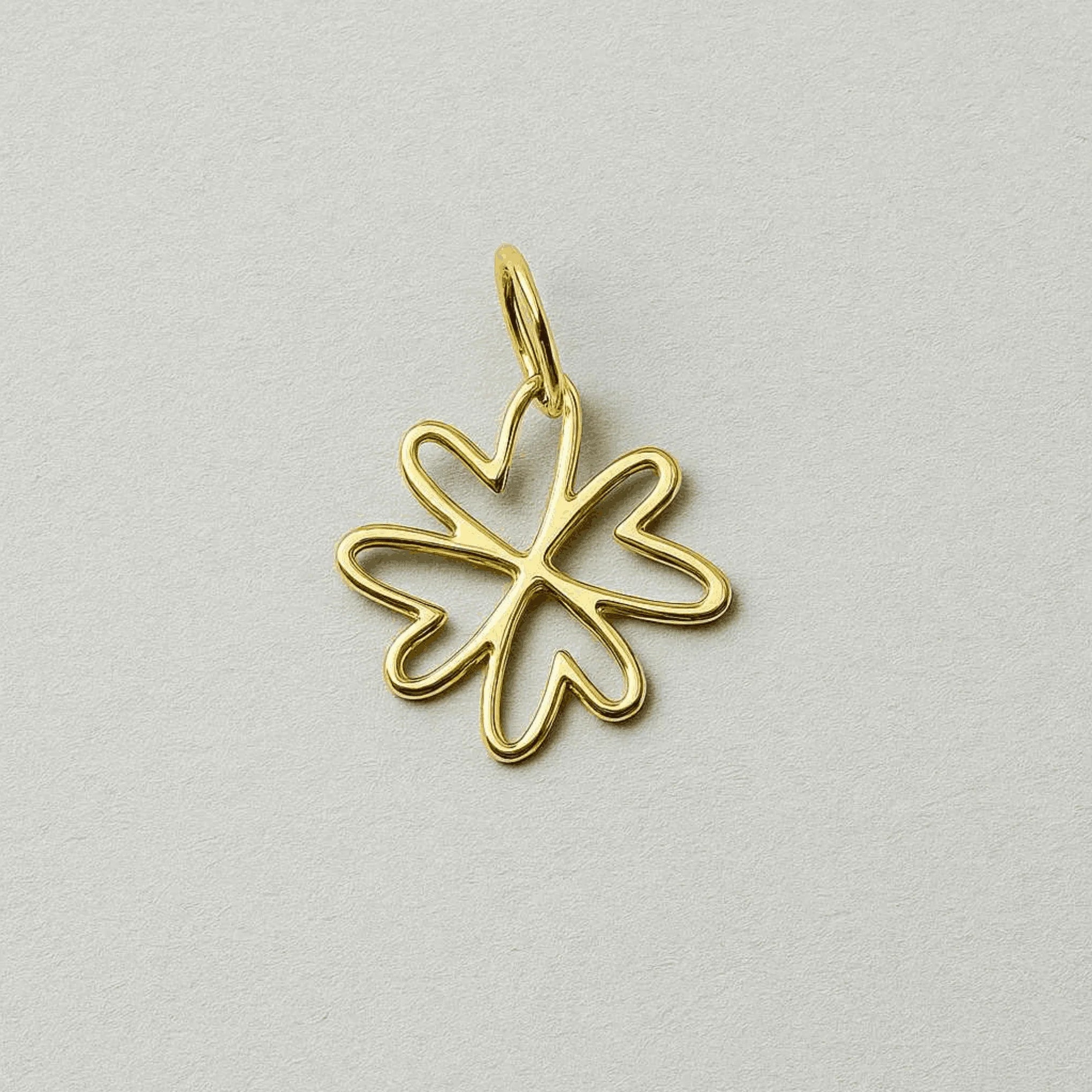 Clover Vedhæng, 18K GOLD