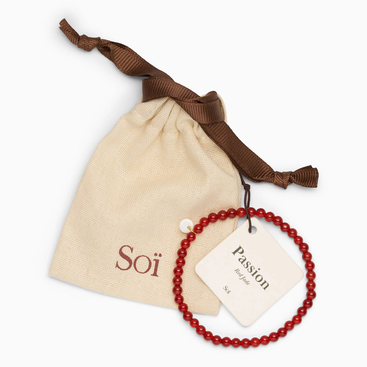 Red Jade Petite Armbånd