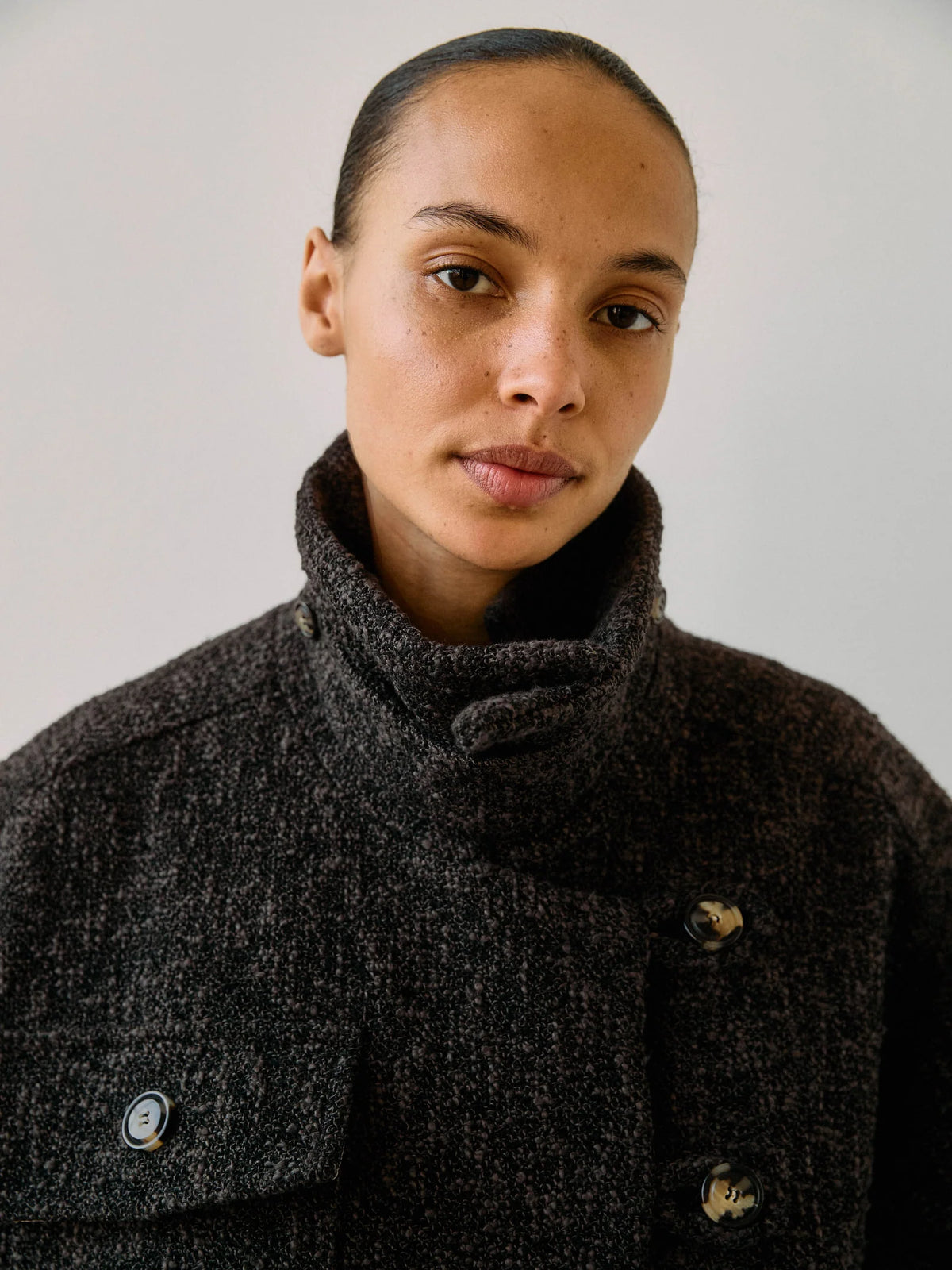 Betty Bouclé Coat