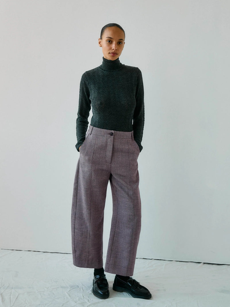 Donna Wool Trousers
