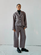 Donna Wool Trousers