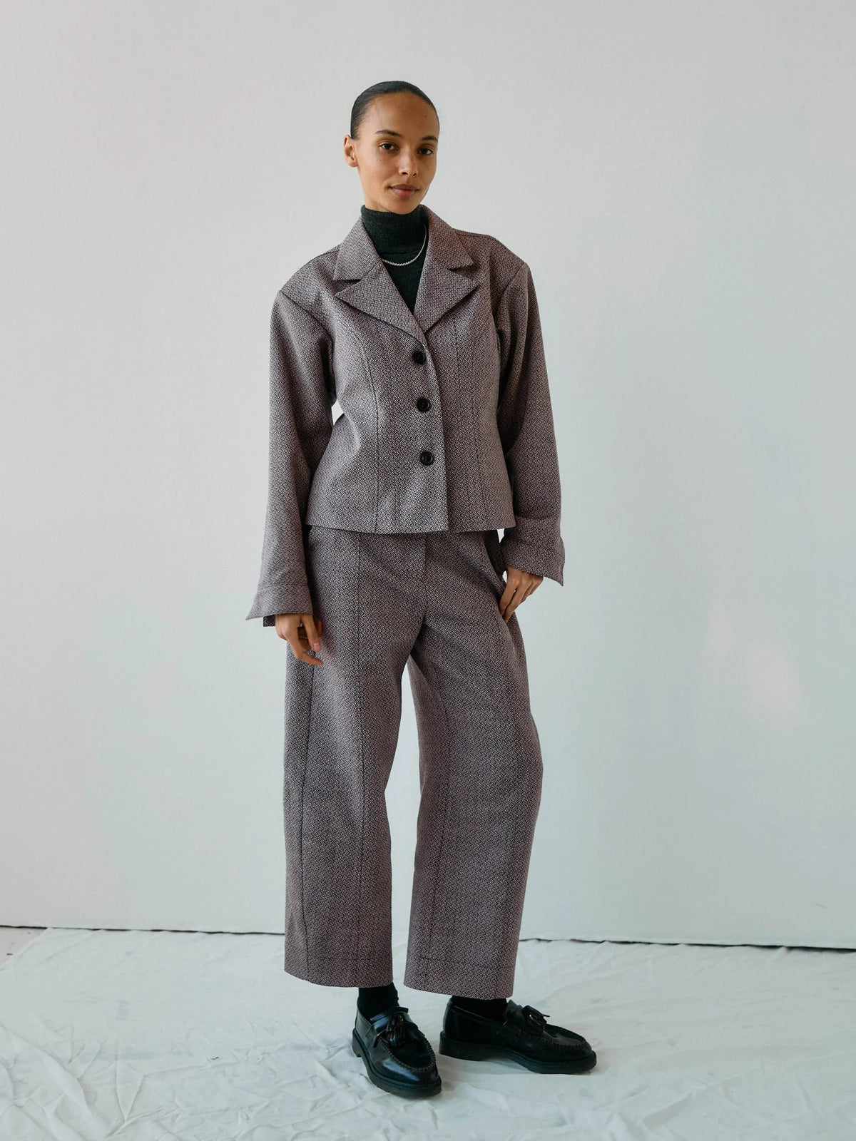 Donna Wool Trousers