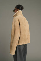 Kleber Shearling Coat, Beige
