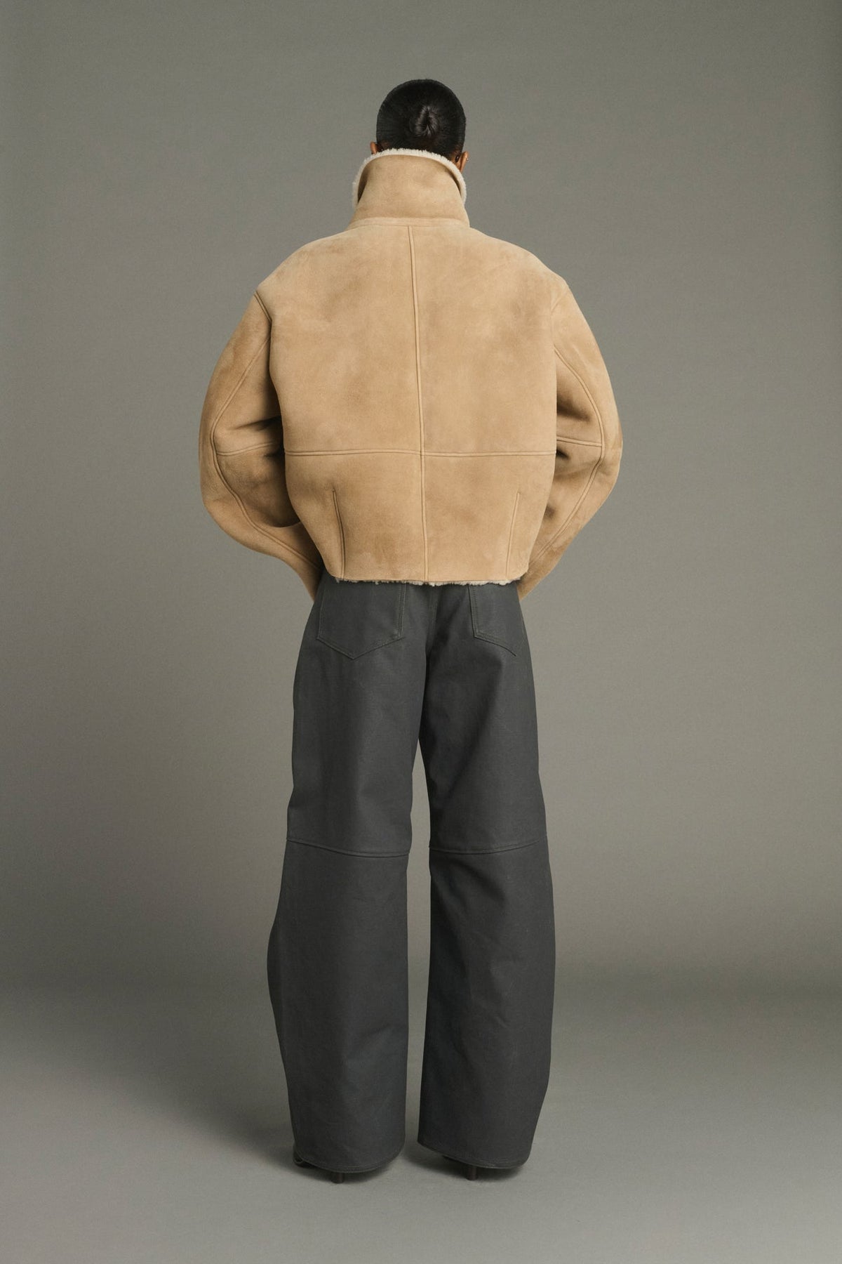 Kleber Shearling Coat, Beige