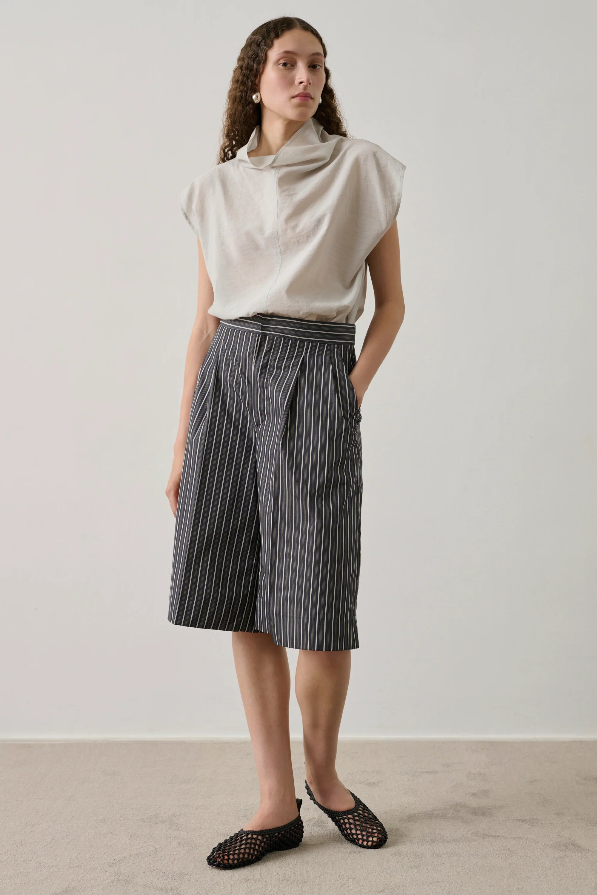 Izumi Top, Grå (Gris)