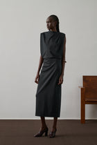 Gemma Dress, Black (Noir)