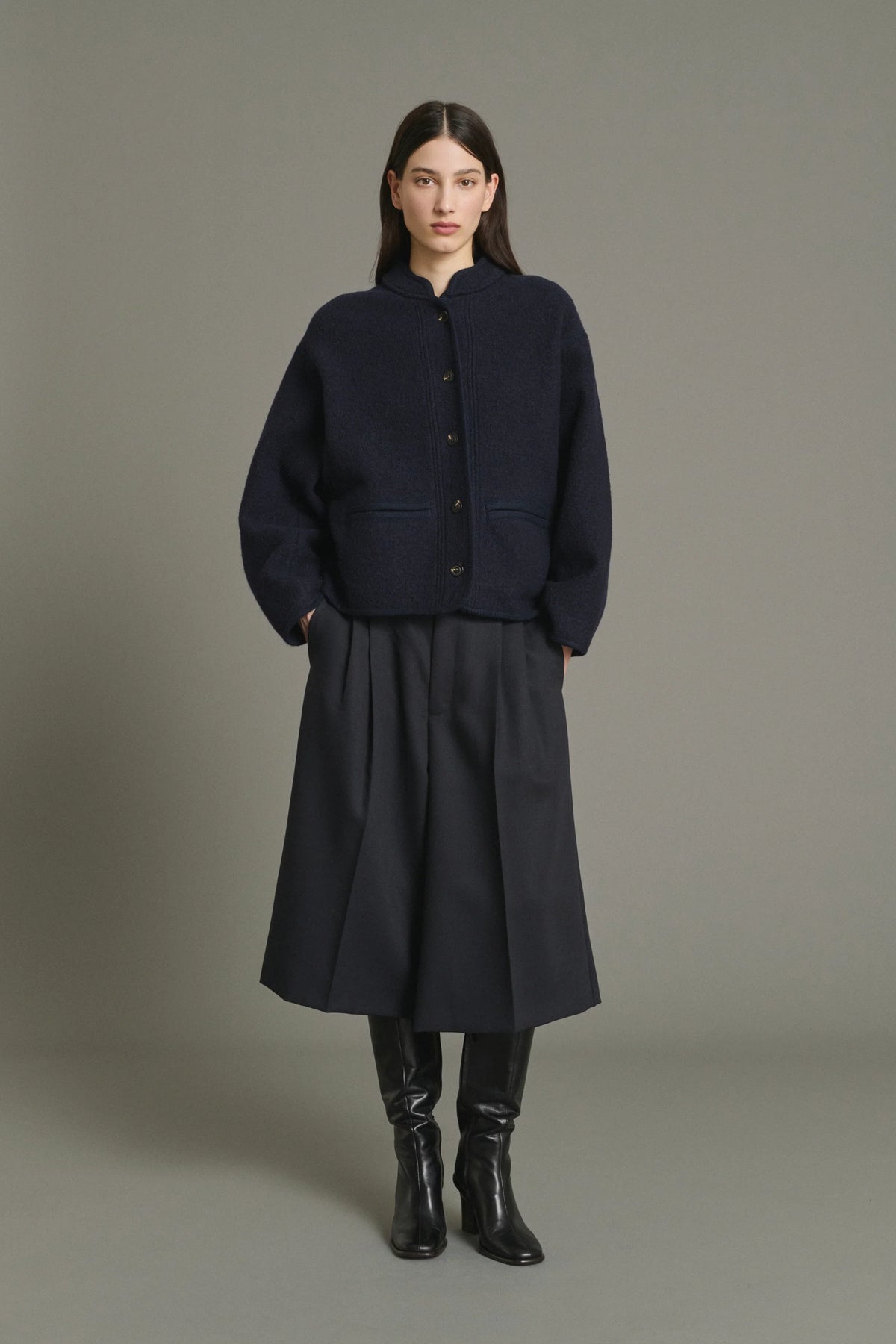 Olympe Jacket, Navy