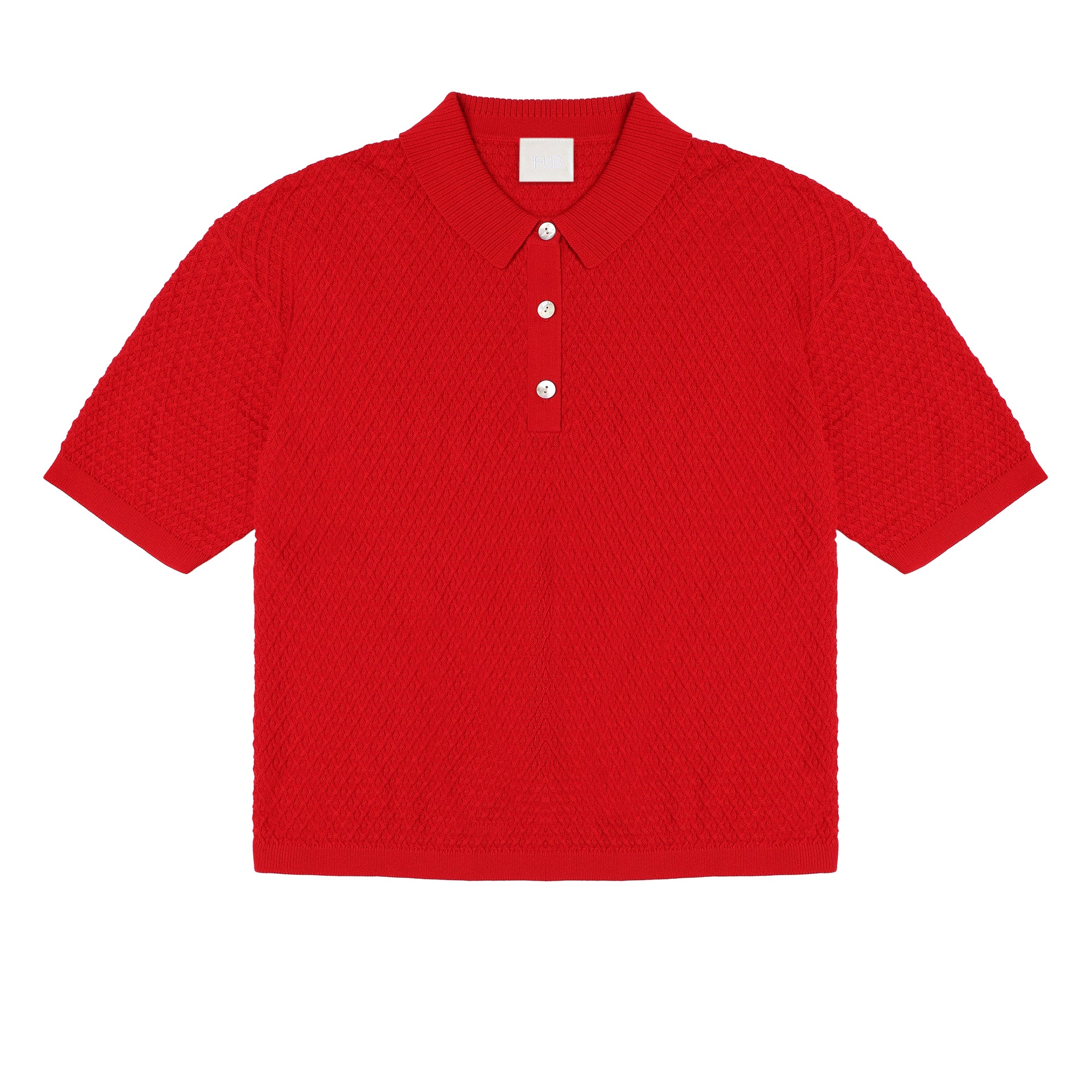 High Twist Polo, Red