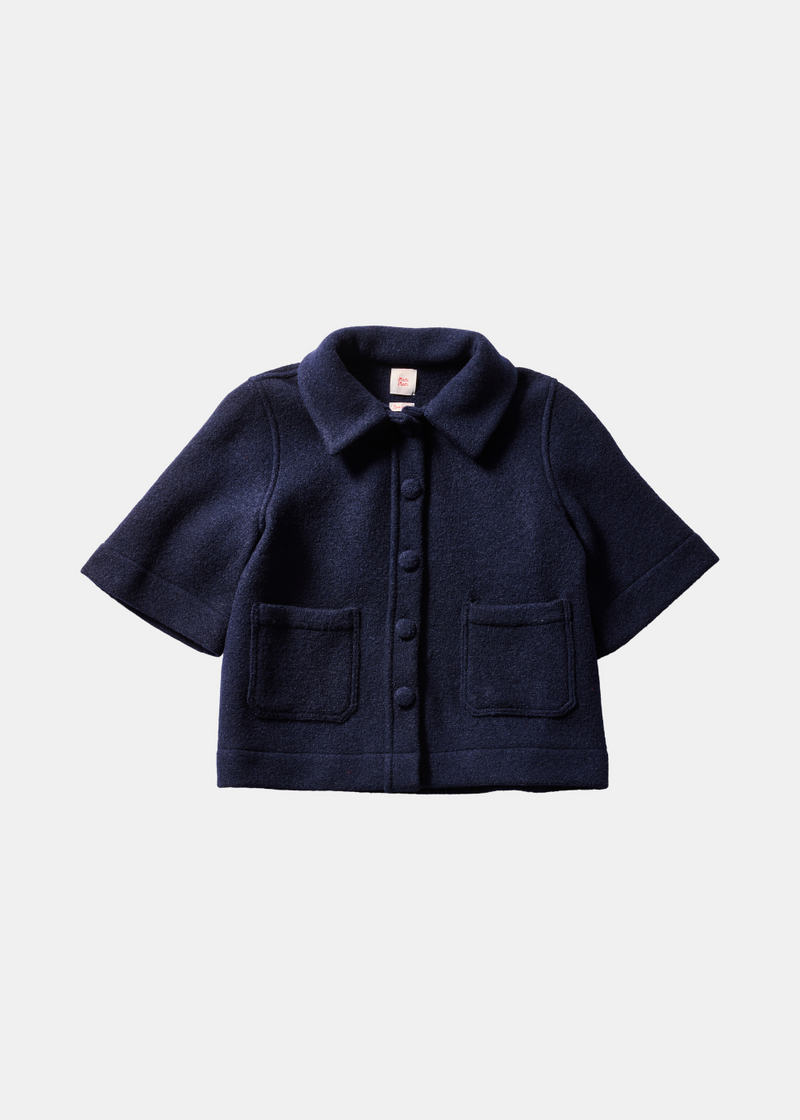 Amanda 2/4 Shirt, Navy