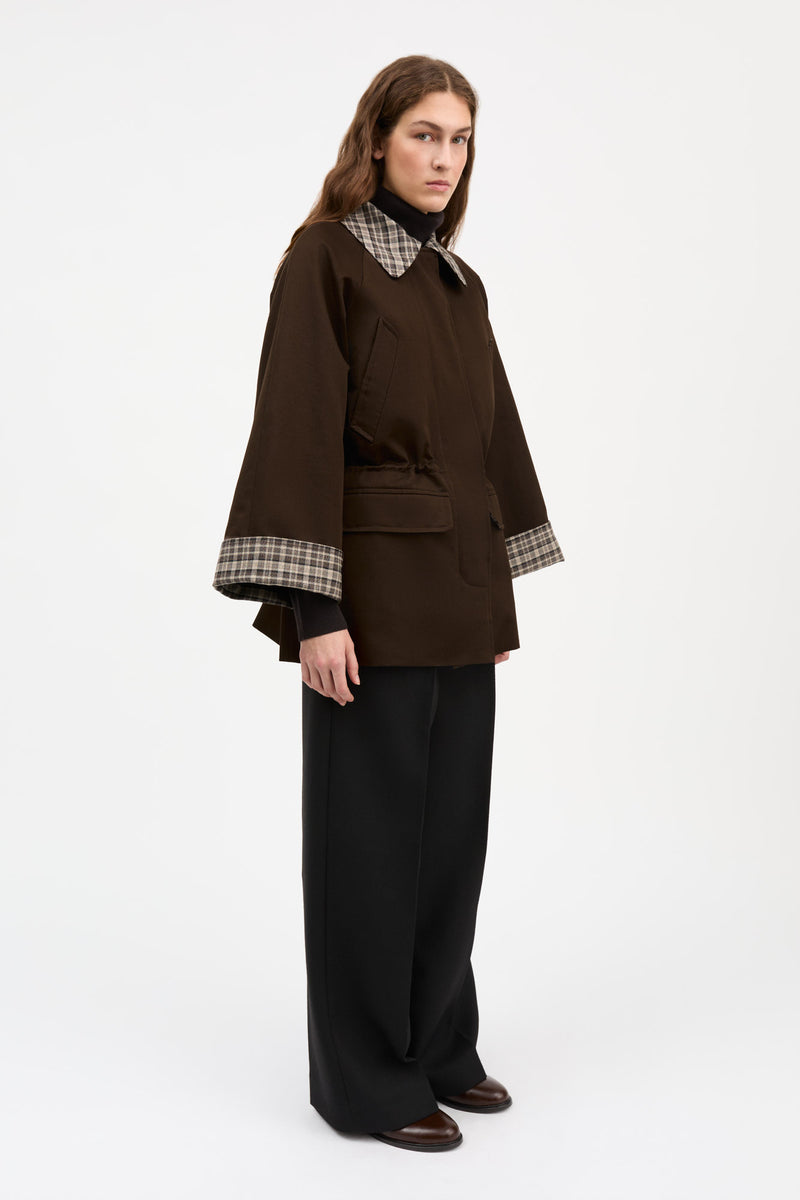 Gaby jacket, Coco Brown
