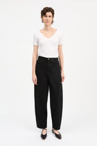 Bille Barrel Jeans, Black