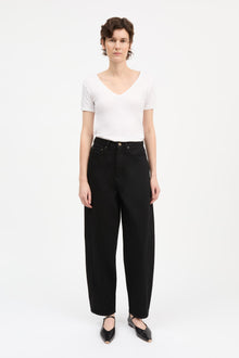 Bille Barrel Jeans, Black