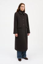 Ernest coat,  Brown herringbone