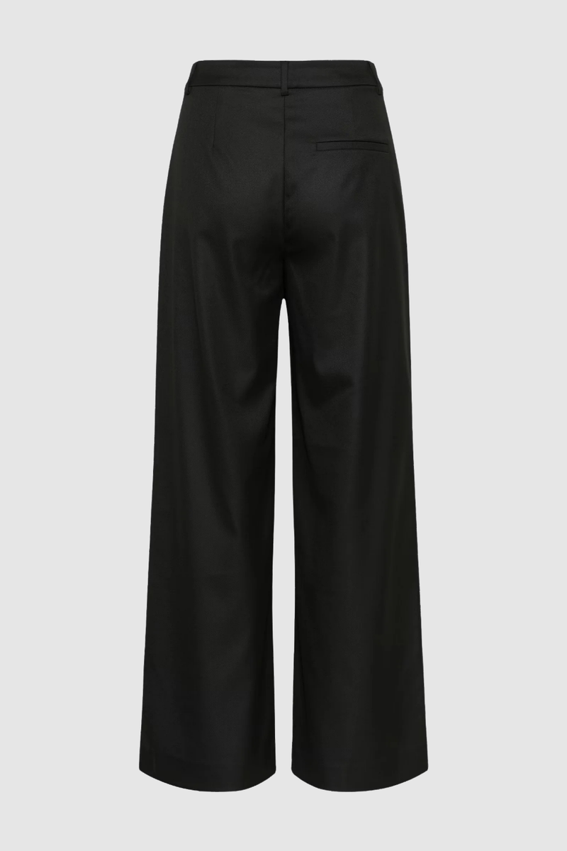 PaulaGZ MW Wide pants, black