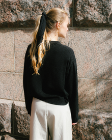 aeterna knit no.1, Dark Grey Melange