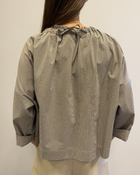 Magrethe LS Tie Top, Check