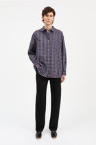 Edgar Shirt, Navy/White/Red check
