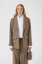 GZpaula Blazer,  Dark timberwolf melange