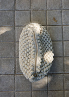 Linn Clutch, Pure Ecru
