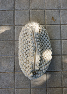 Linn Clutch, Pure Ecru