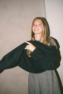 Freja Dress, Black Check