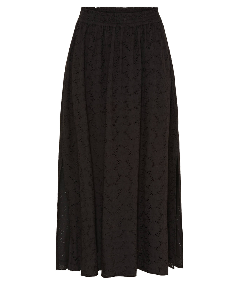 Emanuela Long Skirt, Black