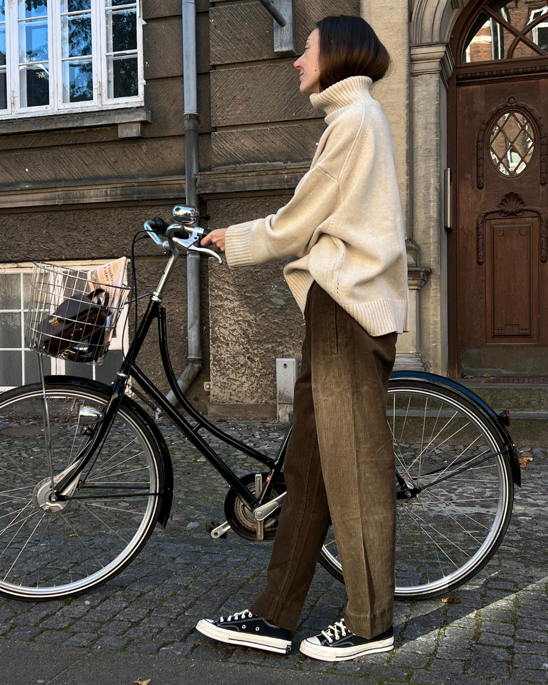 Coco Pant Corduroy, Bark