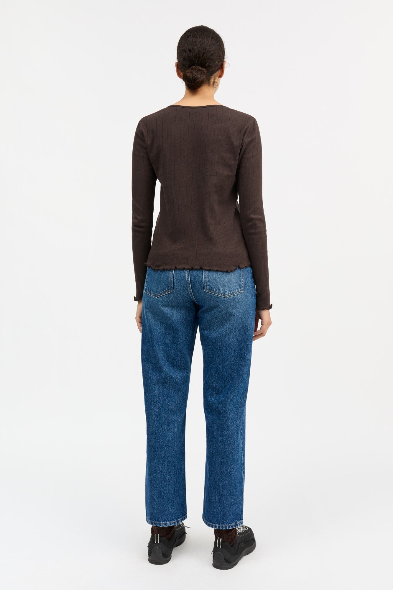 Edie Cardigan, Dark Brown