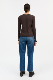 Edie Cardigan, Dark Brown