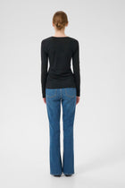 NiniaGZ ls wool roundneck, Black