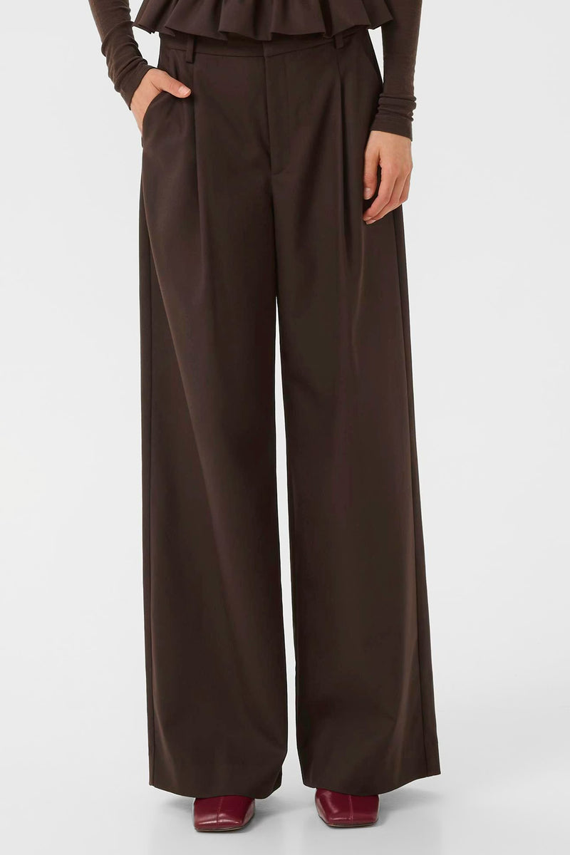 GZPaula MW Wide Pants, Molé