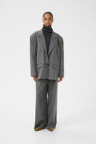 GZpaula OZ blazer, Dark grey melange