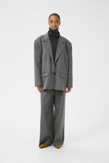 GZpaula OZ blazer, Dark grey melange