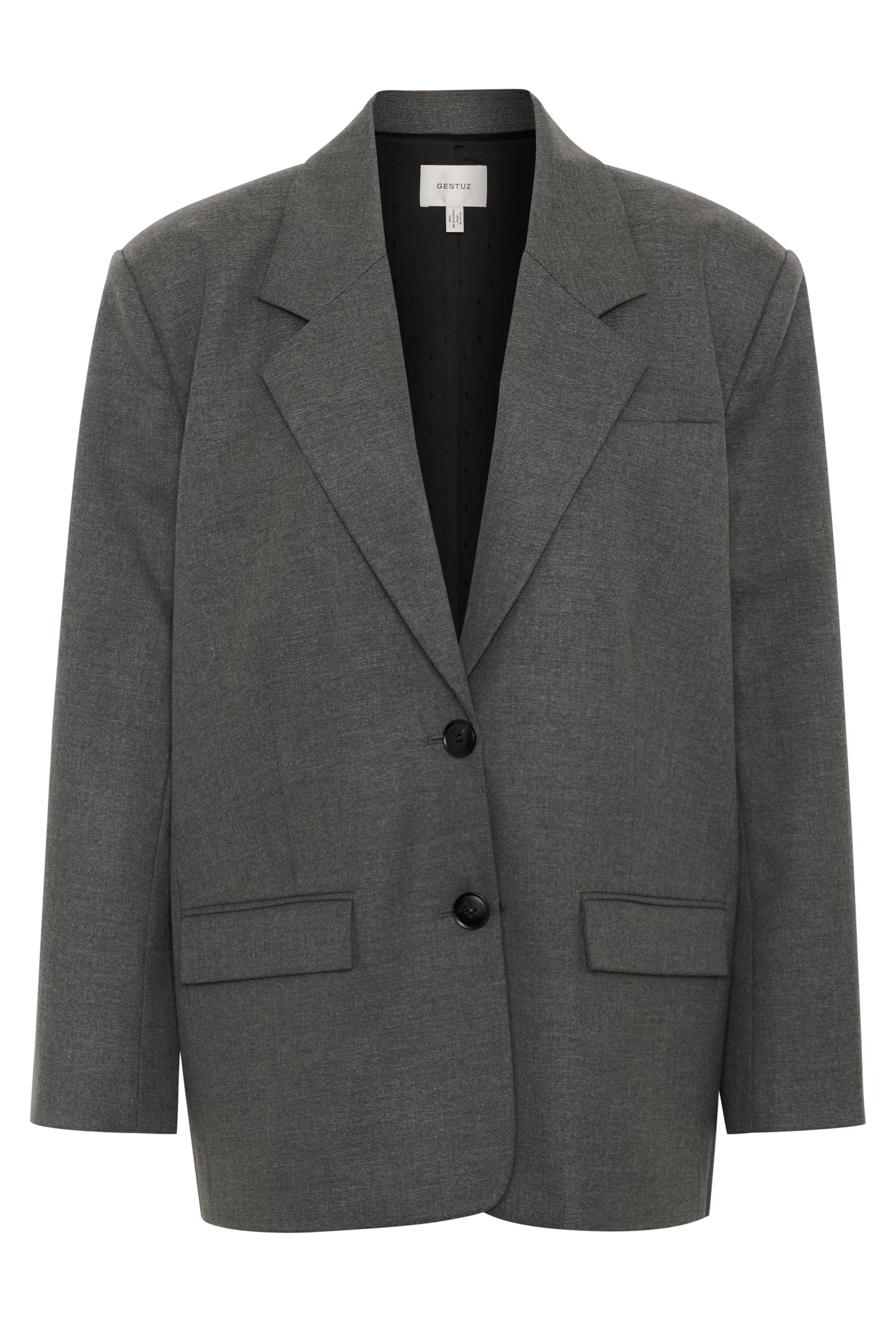 GZpaula OZ blazer, Dark grey melange