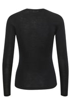 NiniaGZ ls wool roundneck, Black
