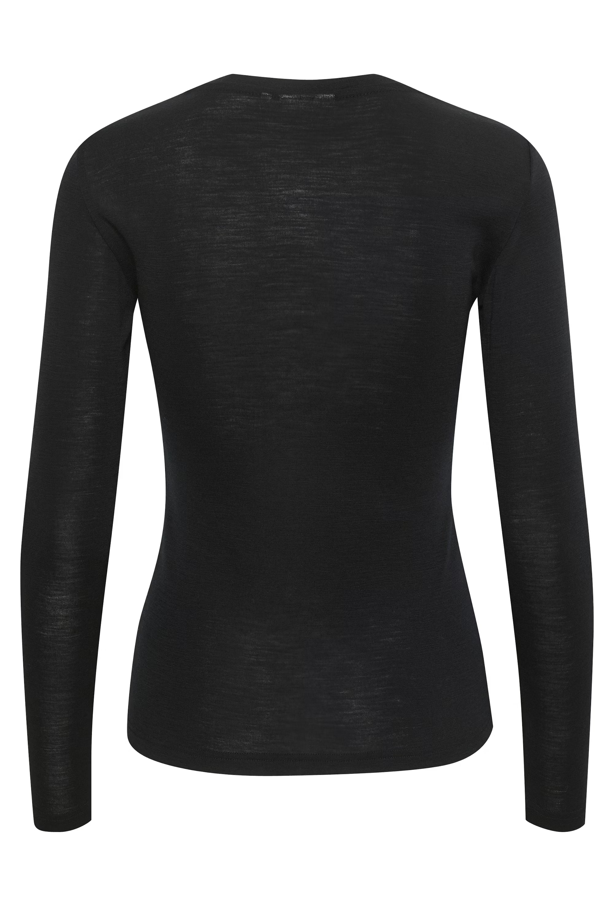 NiniaGZ ls wool roundneck, Black
